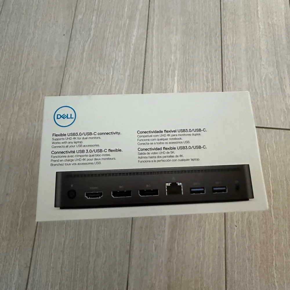 Dell Black USB-C Hub - New never opened